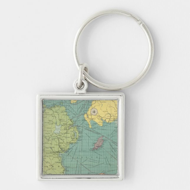 Irish Channel Key Ring (Front)
