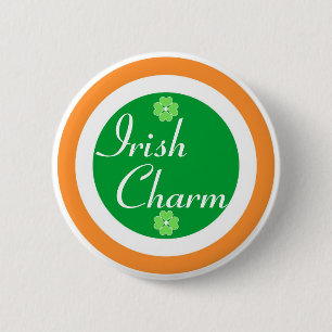 Irish Charm 6 Cm Round Badge