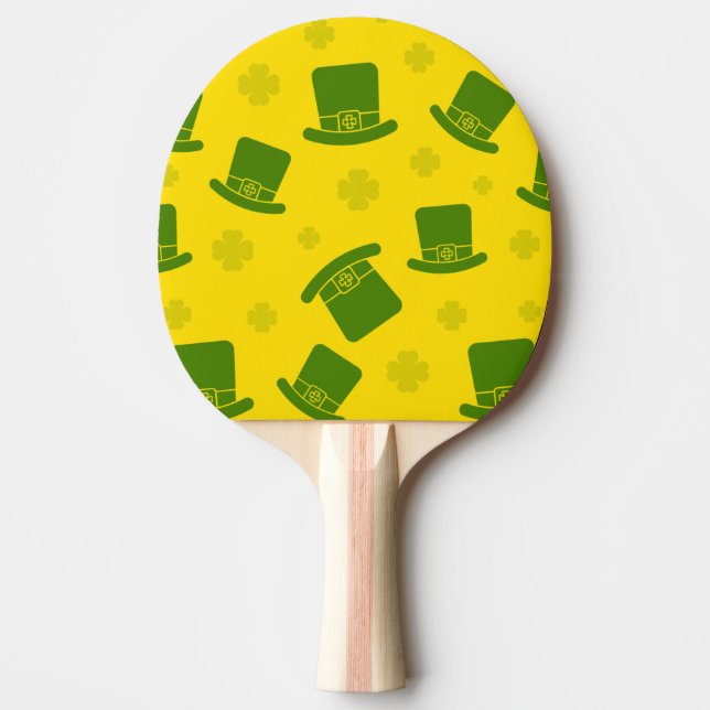 Irish Charm Ping Pong Paddle (Front)