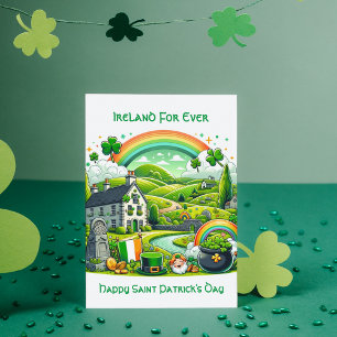 Irish Charm: Saint Patrick's Day  Holiday Card