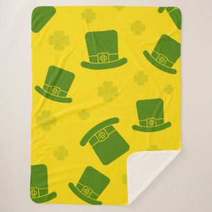 Irish Charm Sherpa Blanket