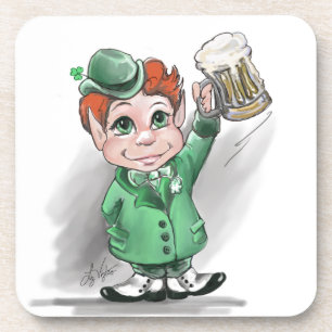 Irish Cheers! Cork Coaster