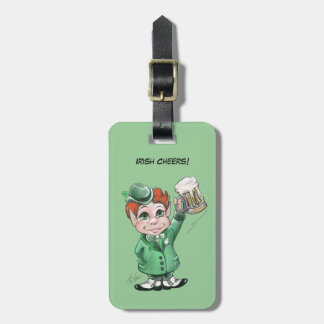 Irish Cheers! Luggage Tag