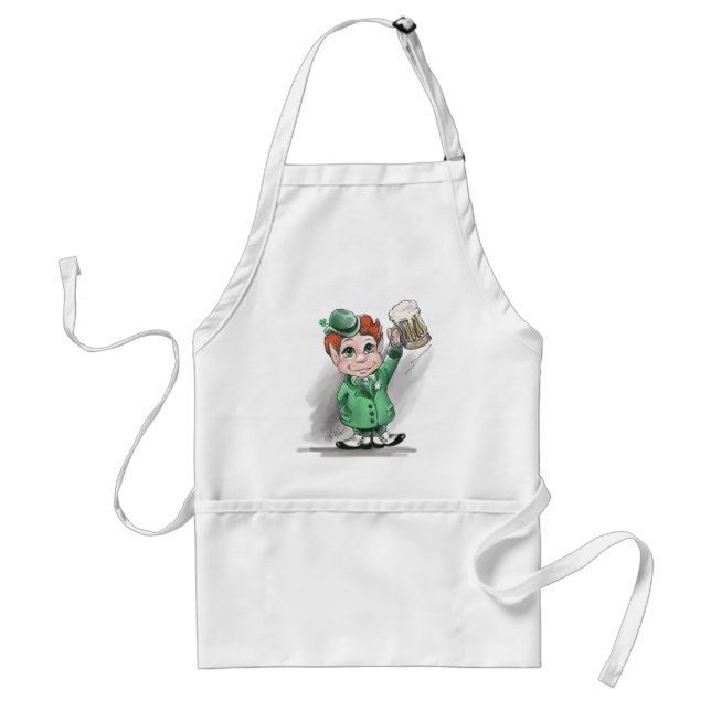 Irish Cheers! St Patrick's Day Apron (Front)