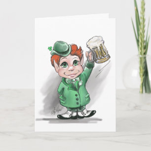 Irish Cheers! St Patrick's Day Greeting Card