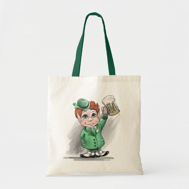 Irish Cheers! St Patrick's Day Tote Bag (Front)