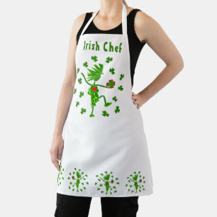 Irish Chef Apron Personalise Words