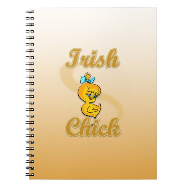 Irish Chick Notebook (Front)