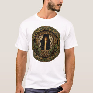 Irish Christmas Candle in the Window T-Shirt