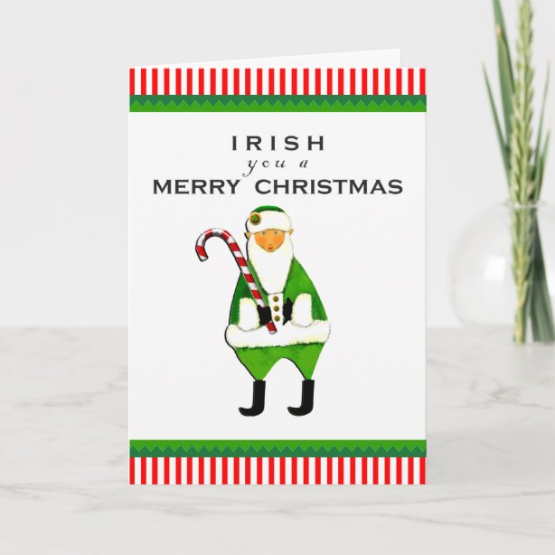 Irish Christmas Cards Zazzle AU