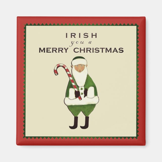 Irish Christmas Magnet (Front)