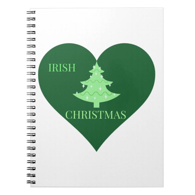 Irish Christmas Notebook (Front)