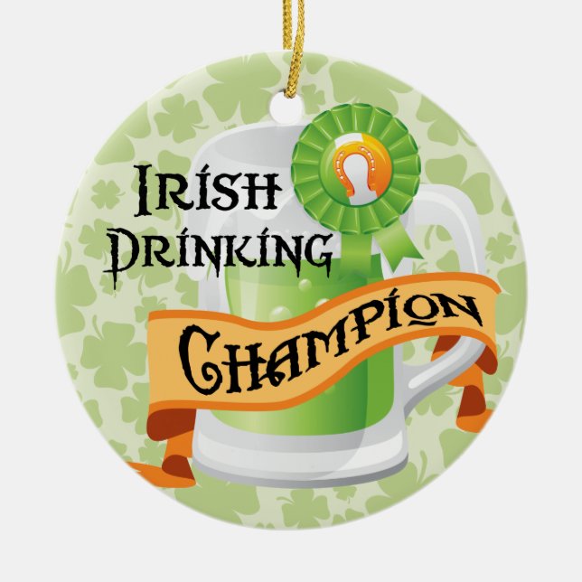 Irish Christmas Ornament (Front)