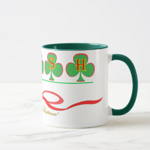 Irish Christmas Ringer Mug