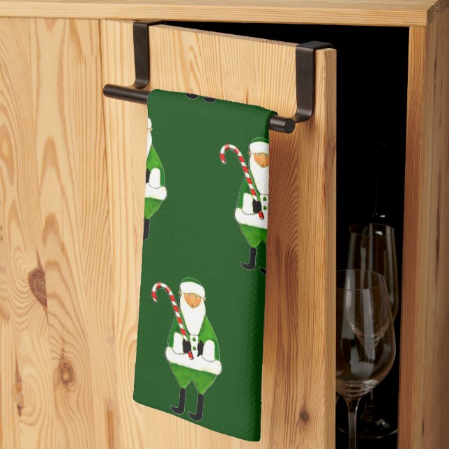 Irish Christmas Tea Towel (Thirds Fold)