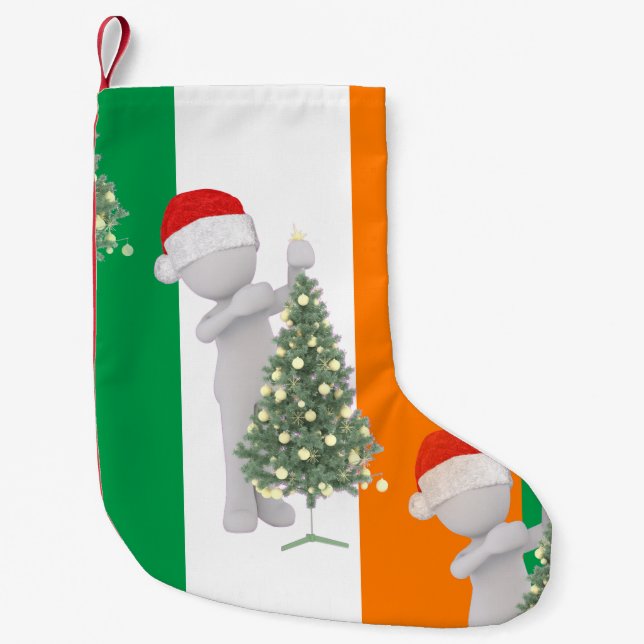 irish christmas xmas stocking (Front)