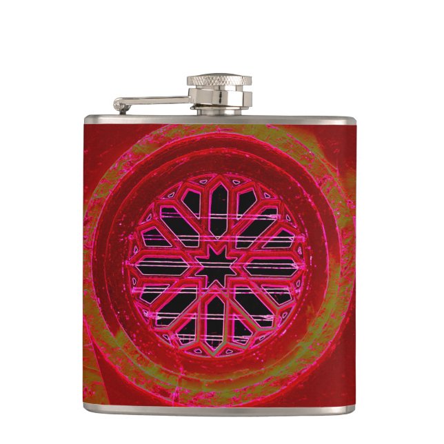 irish church window flask (Front)