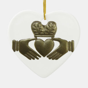 Irish Claddagh Christmas Ornament