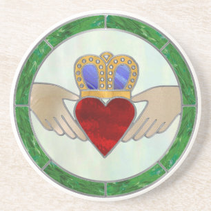 Irish Claddagh Coaster