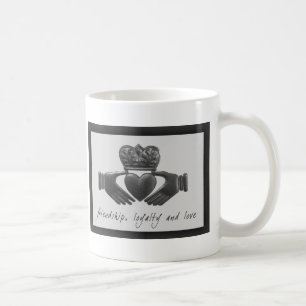 Irish Claddagh, friendship, loyalty and love Coffee Mug