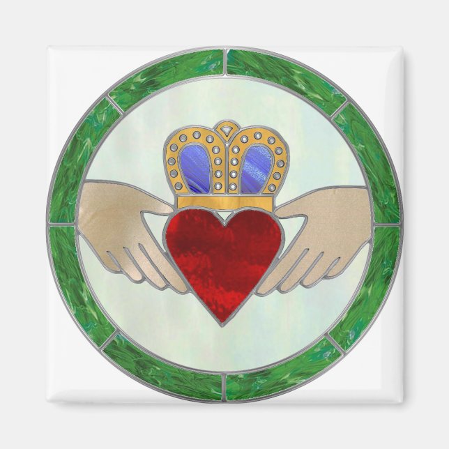 Irish Claddagh Magnet (Front)