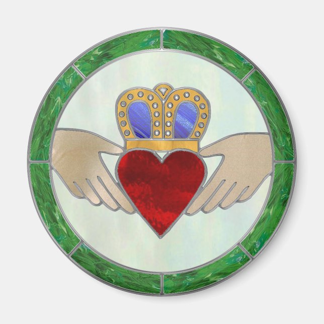 Irish Claddagh Magnet (Front)
