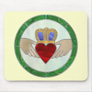Irish Claddagh Mouse Pad