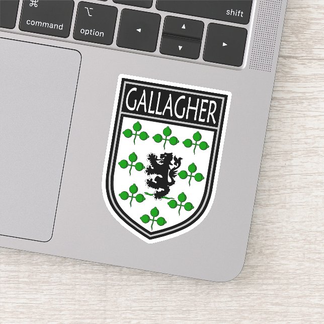 Irish Clan Crest - Gallagher (Detail)