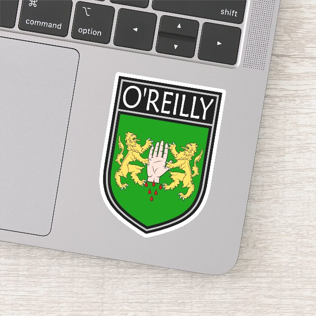 Irish Clan Crest - O'Reilly (Detail)