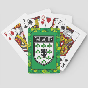 Irish Clan Gallagher Playing Cards