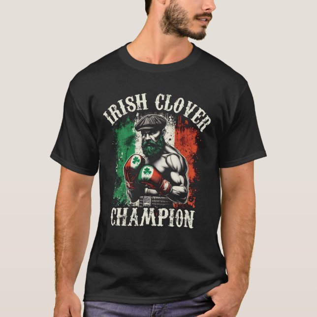 Irish Clover Champion  T-Shirt (Front)