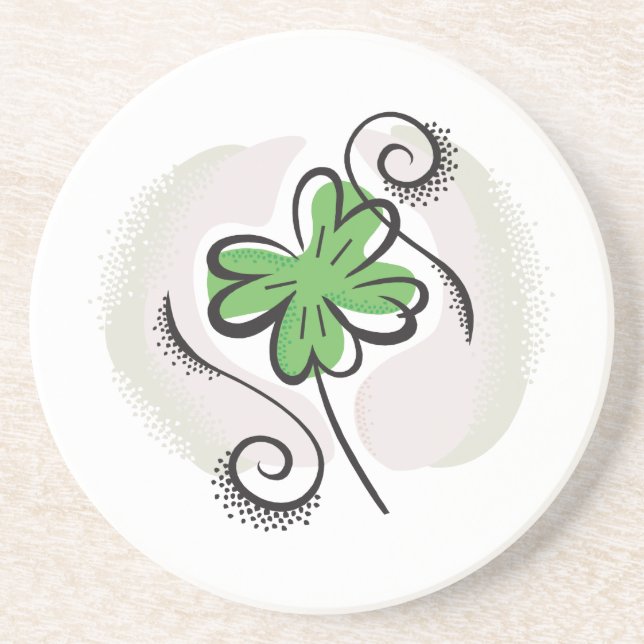 Irish Clover Coaster (Front)