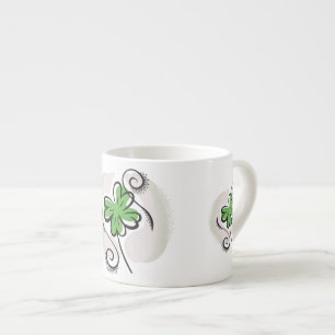 Irish Clover Espresso Cup