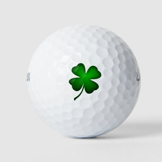Irish Clover Golf Balls (Front)