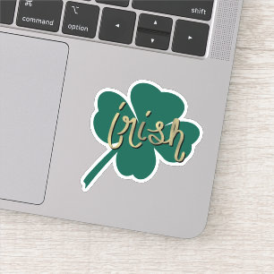 Irish Clover Hand Lettering  St Patricks Day Name