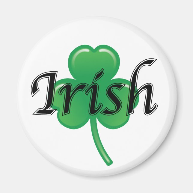 Irish Clover magnet (Front)