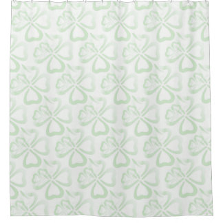 Irish Clover Shower Curtain