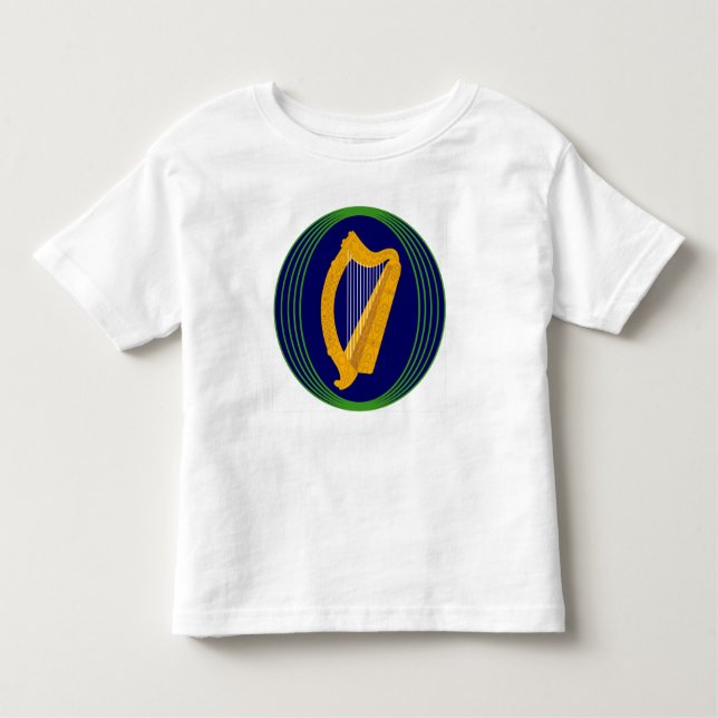Irish Coat of Arms Logo Toddler T-Shirt (Front)