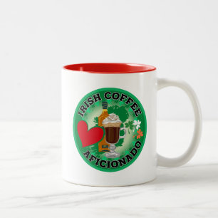 Irish Coffee Aficionado Two-Tone Coffee Mug