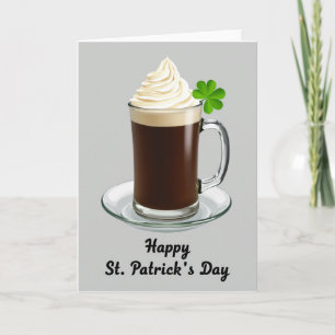 Irish Coffee Celebration Card