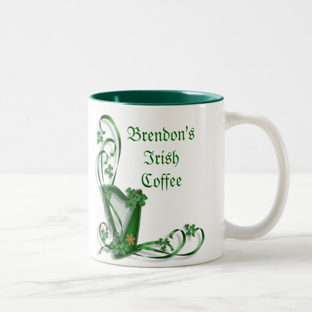 Irish Coffee mug Personalised (Right)