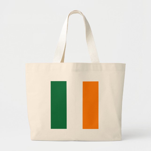 Irish Colours Large Tote Bag (Front)
