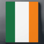 Irish Colours Plaque<br><div class="desc">Irish Colours by Zarya Parx Studio Team Theme Designs</div>