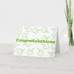 Irish Congratulations Card
