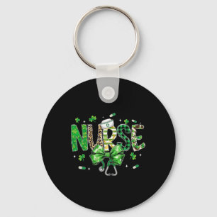 Irish Coquette Nurse Stethoscope Scrub St Patricks Key Ring