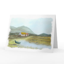 Irish Cottage by Brigid O'Neill Hovey