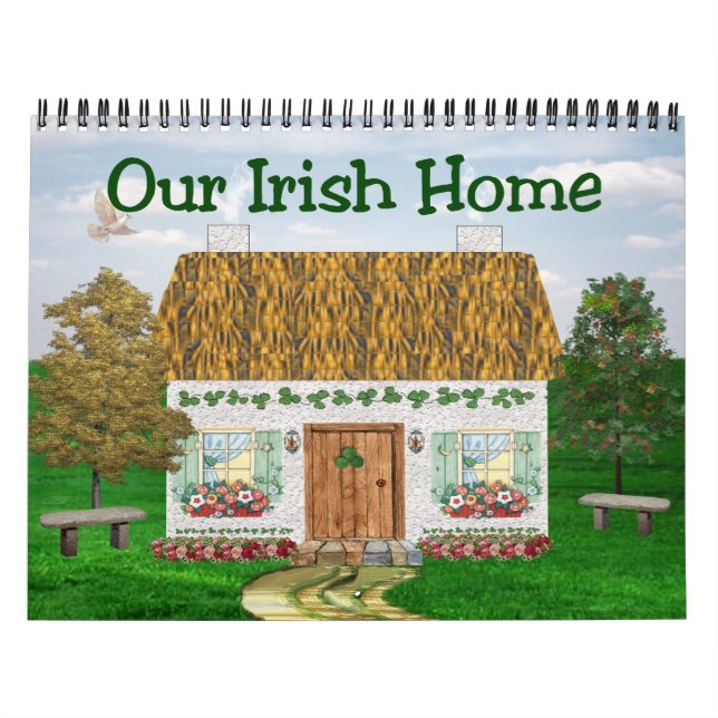 Irish Cottages Calendar (Cover)