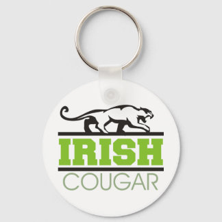 Irish Cougar Gift Key Ring