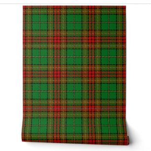 Irish County Caven Tartan Plaid Wallpaper