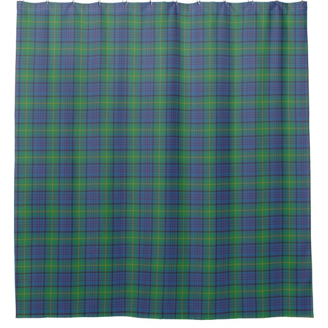 Irish County Donegal Tartan   Shower Curtain (Front)